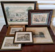 Pictures & Prints - Engravings including Read & Co, Engravers & Printers, 10 Johnson's Ct. Fleet St.