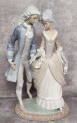Lladro 'Walk in Versailles' no. 5004 39cms high