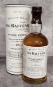 A bottle of The Balvenie 15 year old single barrel malt scotch whisky bottling date 31/07/97 cask no