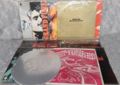 Grand Funk Railroad vinyl including On Time, Capitol E-ST 307 (E-ST1-307); Grand Funk, Capitol E-