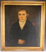 19TH CENTURY ENGLISH SCHOOL PORTRAIT OF A MAN