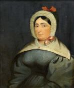 ENGLISH SCHOOL (19TH CENTURY) PORTRAIT OF MISS ROBINSON 
