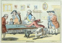 AFTER HENRY WILLIAM BUNBURY (1750-1811) BILLIARDS AND PATIENCE IN A PUNT