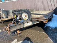 2012 Charger byDouble A Trailers 20' T/A Flat Deck VIN# 2DAHC527XCT013181