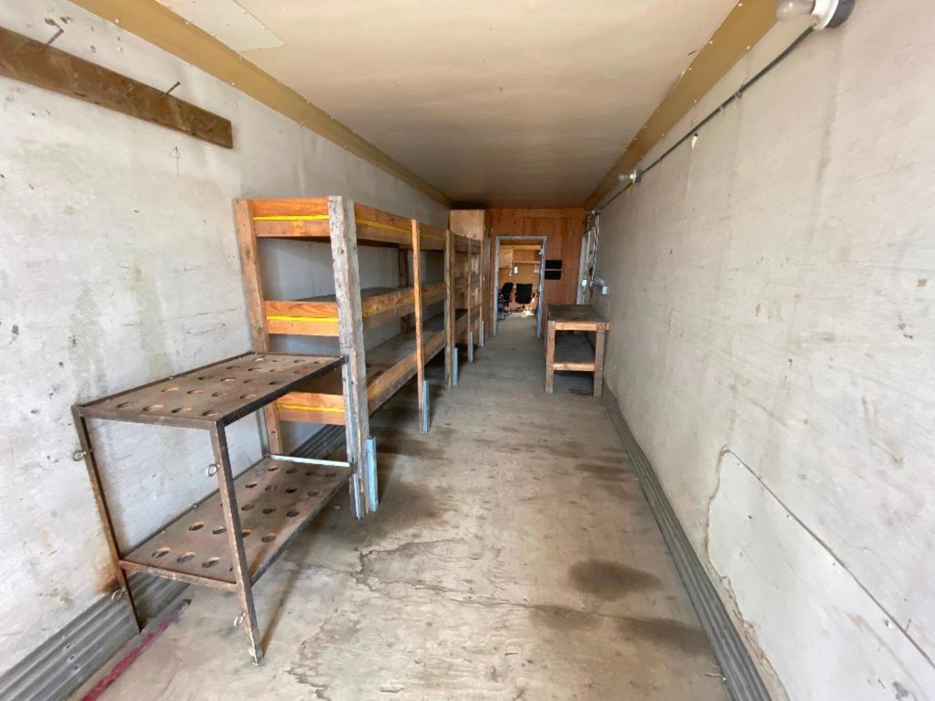 T/A 48' Insulated Office/ Tool Crib Trailer VIN#: OBL - Image 8 of 15