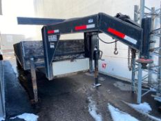 2006 Rainbow Trailers 30' T/A Dually Gooseneck Flat Deck Trailer VIN#: 2R9DA302371625018