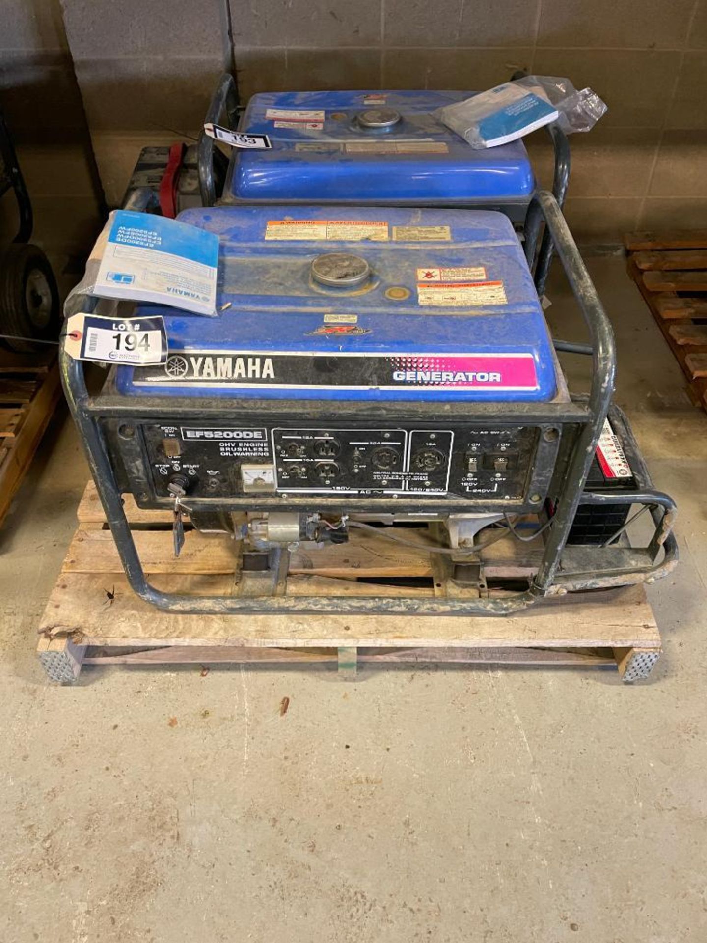 Yamaha EF5200DE Generator