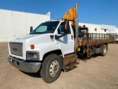 2008 GMC C7500 S/A Picker Deck Truck, 20' Deck, VIN#: 1GDL7C1B48F418379
