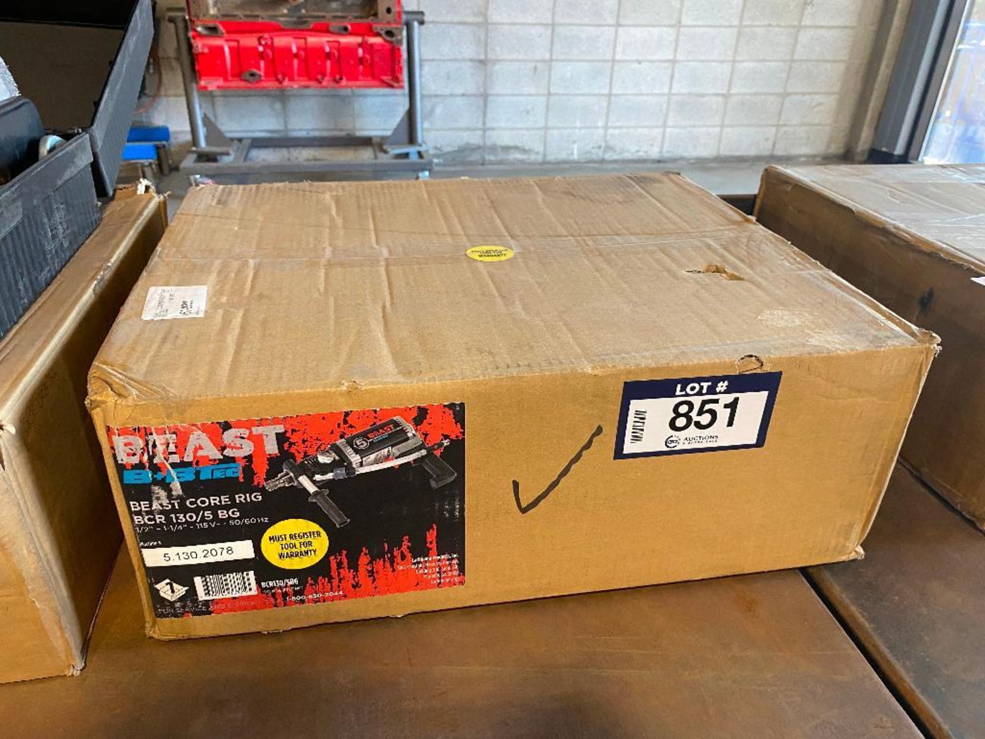 Beast Core Rig BCR 130/5 BG Handheld Core Drill