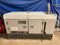 Wacker Neuson G25 25KVA, 3ph Diesel Generator, 5,783hrs Showing, ISUZU Engine