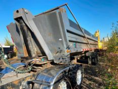 1994 Load Line T/A Gravel Trailer VIN: 2D9ED2920R1012576