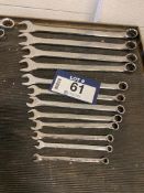 Mastercraft Metric Combination Wrench Set