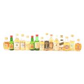 Quantity of Irish and Blended Scotch whisky miniatures