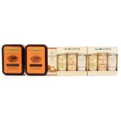 Five presentation whisky miniature gift sets, Glenmorangie, Balvenie, and a Macallan