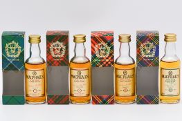 MacPhail's Pure Malt series, eleven assorted miniature whiskies