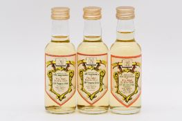 Mini Bottle Club - Inchgower 1979, and Aberfeldy 1978, three commemorative bottlings