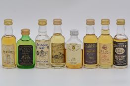 A good selection of miniature malt whiskies - 47 bottles