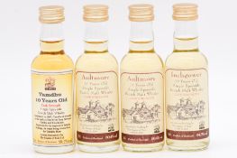 The Master of Malt - eight Cask Strength miniature whisky bottlings
