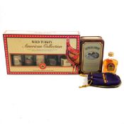 Various American whisky miniature gift sets