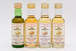 James MacArthur's - Glenlivet, four Old Master's series bottlings