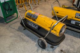 Master 110v diesel fuelled space heater CW26474