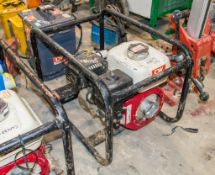 Stephill 2.7 kva 110v/240v petrol driven generator ** Control panel/sockets and pull cord assembly