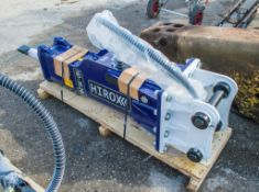 Hirox HD-X20 hydraulic breaker to suit 5-8 tonne excavator ** New and unused ** ** Gassed **