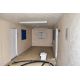 32ft x 10ft anti vandal steel office site unit GT31584 ** No keys but 1 door unlocked ** - Image 6 of 6