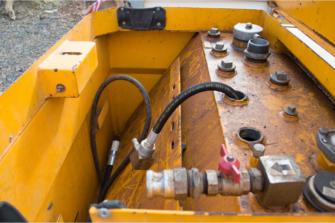 Western Transcube 950 litre bunded static fuel bowser ** No pump ** PF1812 - Image 2 of 2