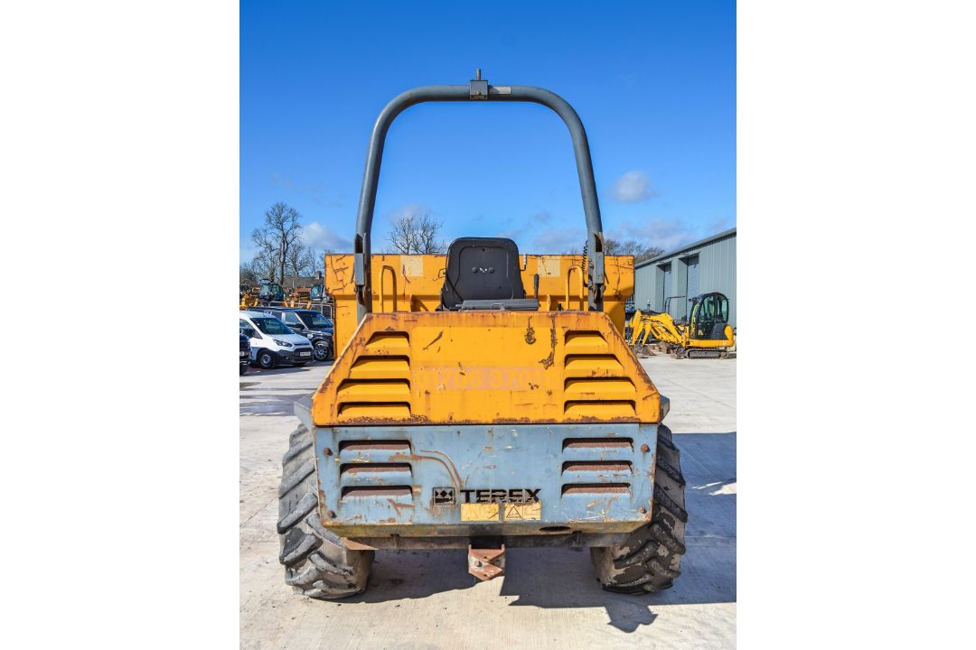 Terex 6 tonne straight skip dumper  Year: 2007  S/N: E703FW200 Recorded Hours: 3525 - Image 6 of 20