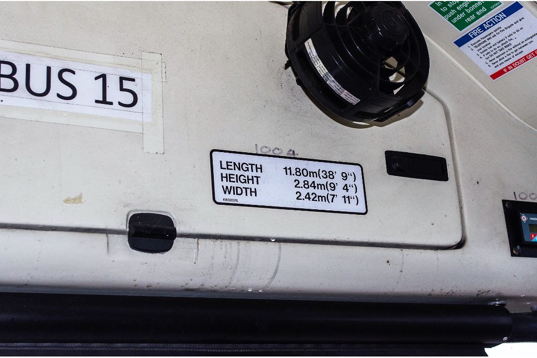 MCV Evolution 28 seat single deck service bus Registration Number: AE08 DKA Date of Registration: - Image 19 of 20