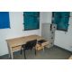 32' by 10' jack leg anti vandal steel canteen/office unit  comprising canteen/kitchen area and - Image 10 of 11