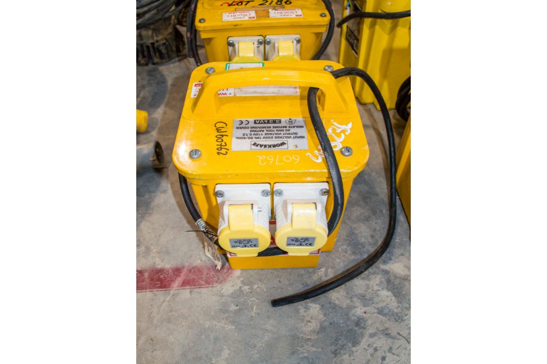 Worksafe 240v to 110v 3.3 kva transformer ** Plug cut off ** CW60762