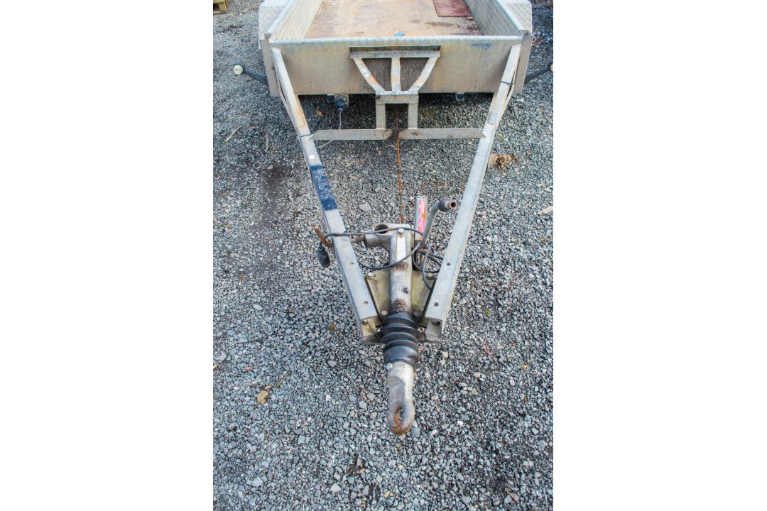 Indespension AD2000 8ft x 4ft tandem axle plant trailer A611695 - Image 4 of 4