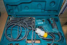 Makita 110v reciprocating saw c/w carry case CW59839
