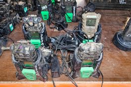 4 MSA gas detectors c/w chargers CW