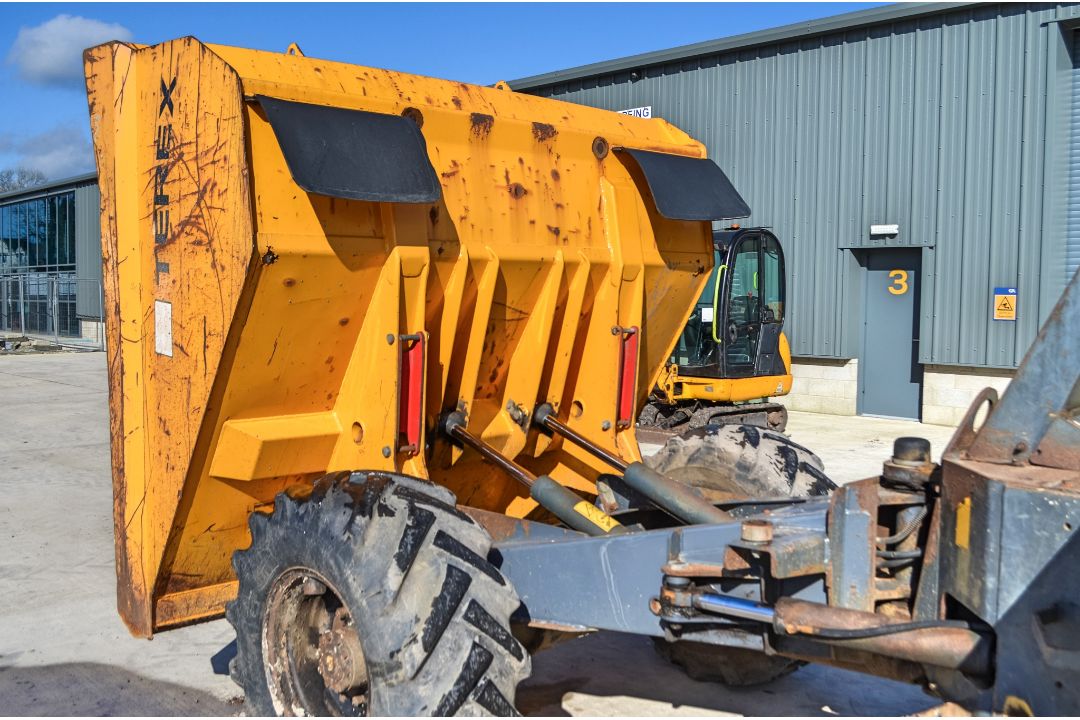 Terex 6 tonne straight skip dumper  Year: 2007  S/N: E703FW200 Recorded Hours: 3525 - Image 10 of 20