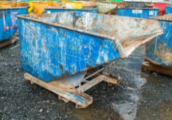 Steel fork lift tipping skip 5912