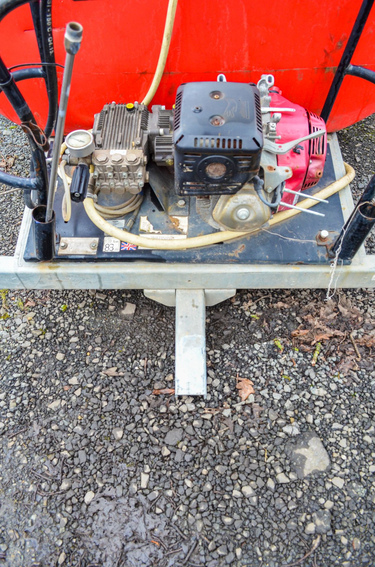 Demon Fast Tow petrol driven pressure washer bowser ** Parts missing ** PF01162 - Image 3 of 3