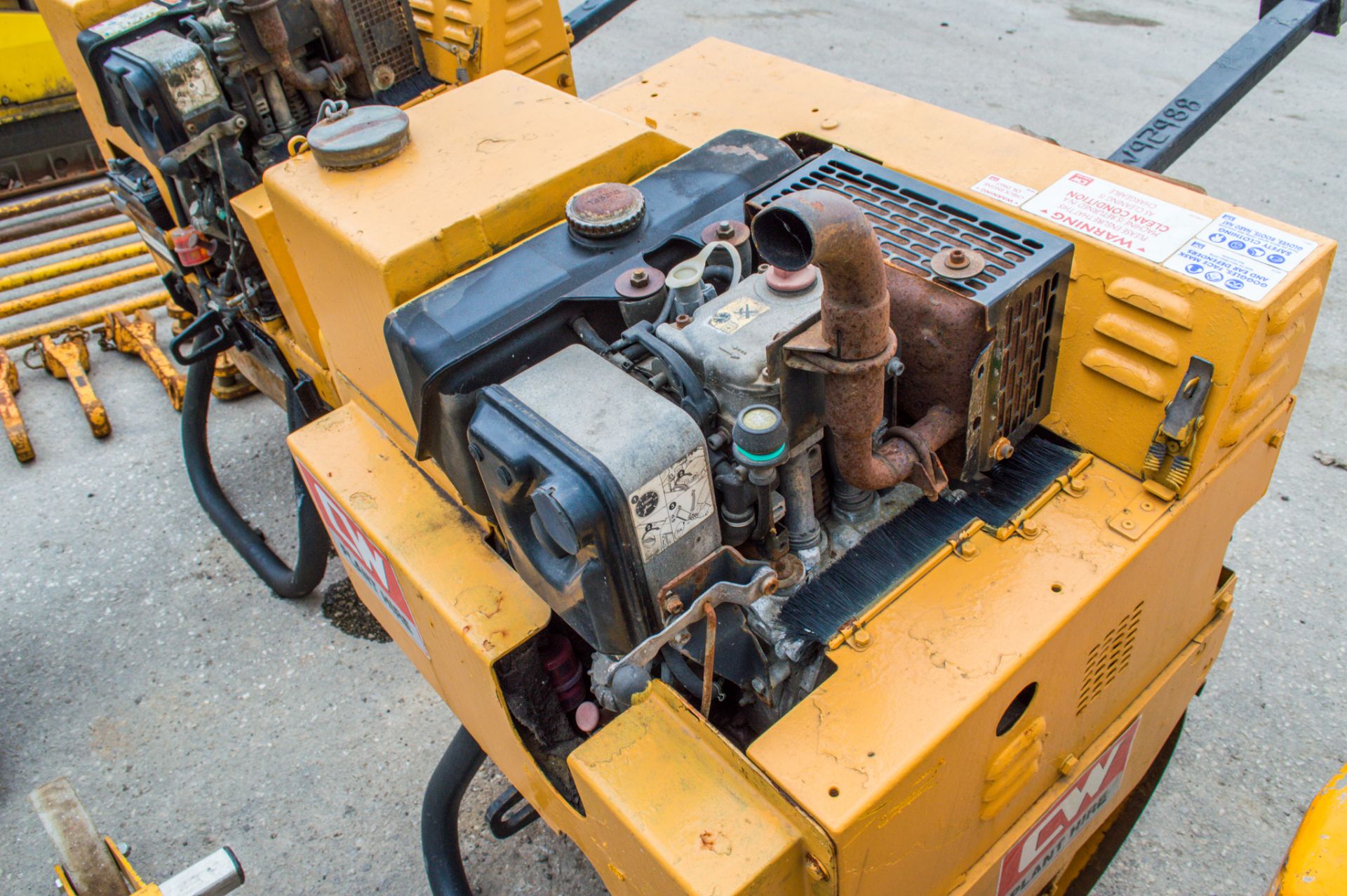 Terex MBR71 diesel driven pedestrian roller breaker CW92988 - Image 5 of 5