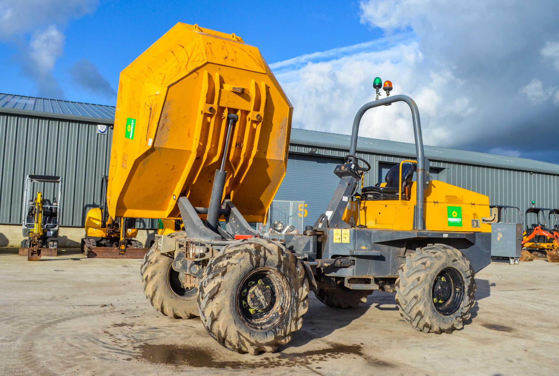 Terex TA6s 6 tonne swivel skip dumper  Year: 2014 S/N: PJ5336 Recorded Hours: 1406 A635124 - Image 11 of 18