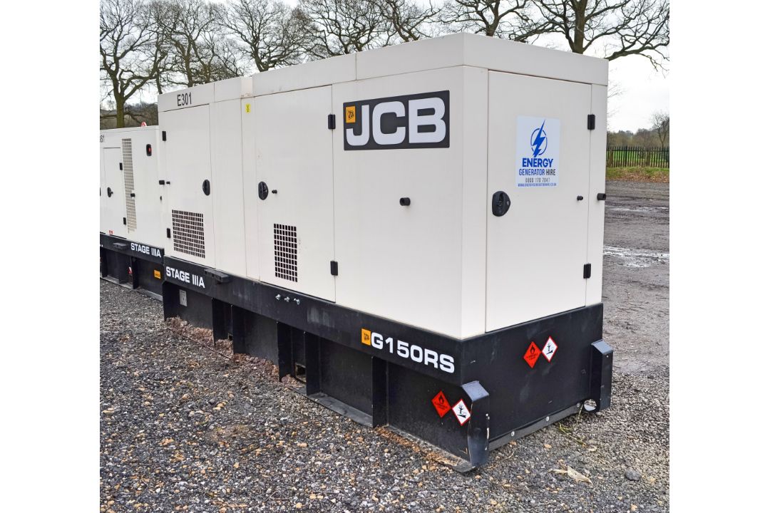 JCB G150 RS 150 kva diesel driven generator Year: 2021 S/N: 2656462 Recorded Hours: 221 E301 - Image 2 of 10