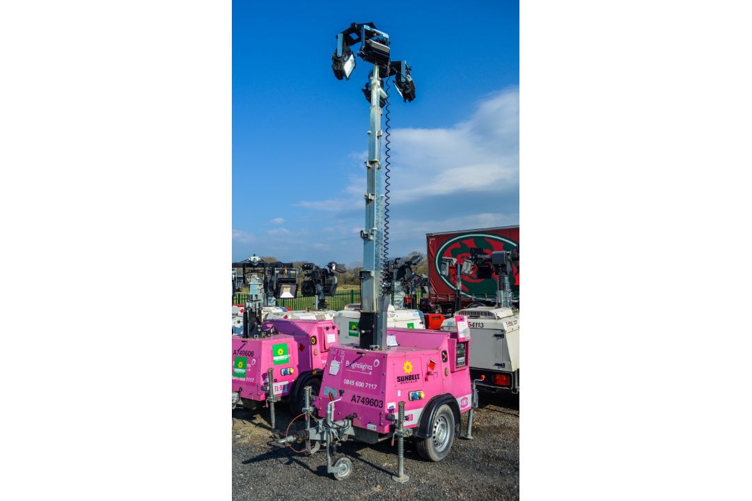 SMC TL-90 fast tow diesel driven tower light Year: 2016 S/N: 1613272 Recorded hours: 2403 A749603 - Image 4 of 7