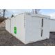 32ft x 10ft anti vandal steel office/canteen unit c/w double door and keys A587597 - Image 3 of 7