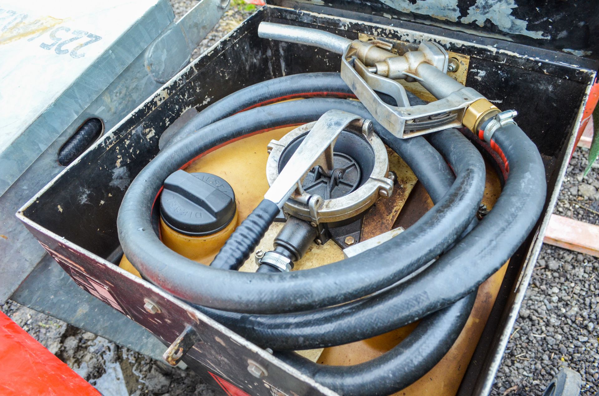 Western 100 litre bunded fuel bowser c/w delivery hose and trigger nozzle - Image 2 of 2