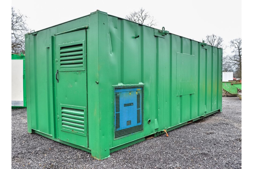 21 ft x 9 ft steel anti vandal welfare unit Comprising of: canteen area, toilet & generator room c/w - Image 3 of 11