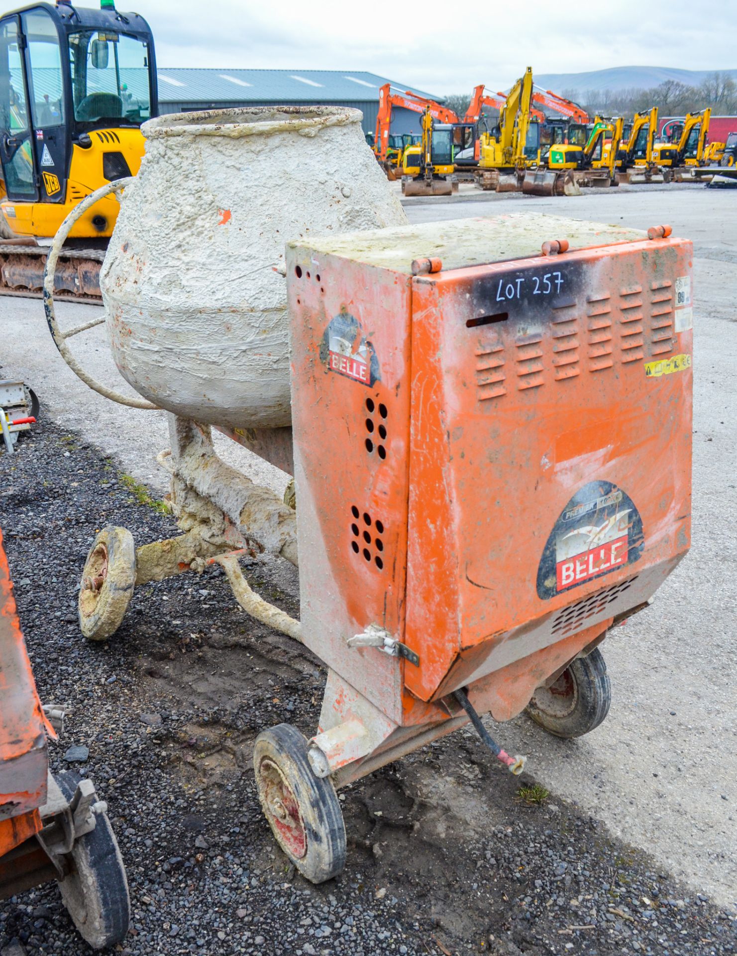 Belle Premier 100XT diesel driven site mixer 100T-0364 - Image 2 of 3