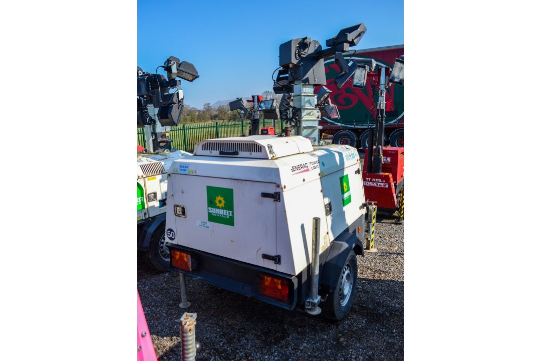 Generac VT-Hybrid fast tow diesel hybrid tower light Year: 2016 S/N: 1604408 Recorded hours: - Image 2 of 8