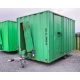 Groundhog 12ft x 6 ft  fast tow mobile steel anti vandal welfare unit Comprising of: canteen area, - Image 1 of 9