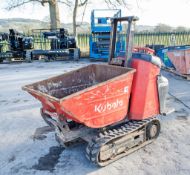 Kubota KC70 0.7 tonne hi-tip rubber tracked walked behind dumper Year: 2016 S/N: 1C9K1 PSL005